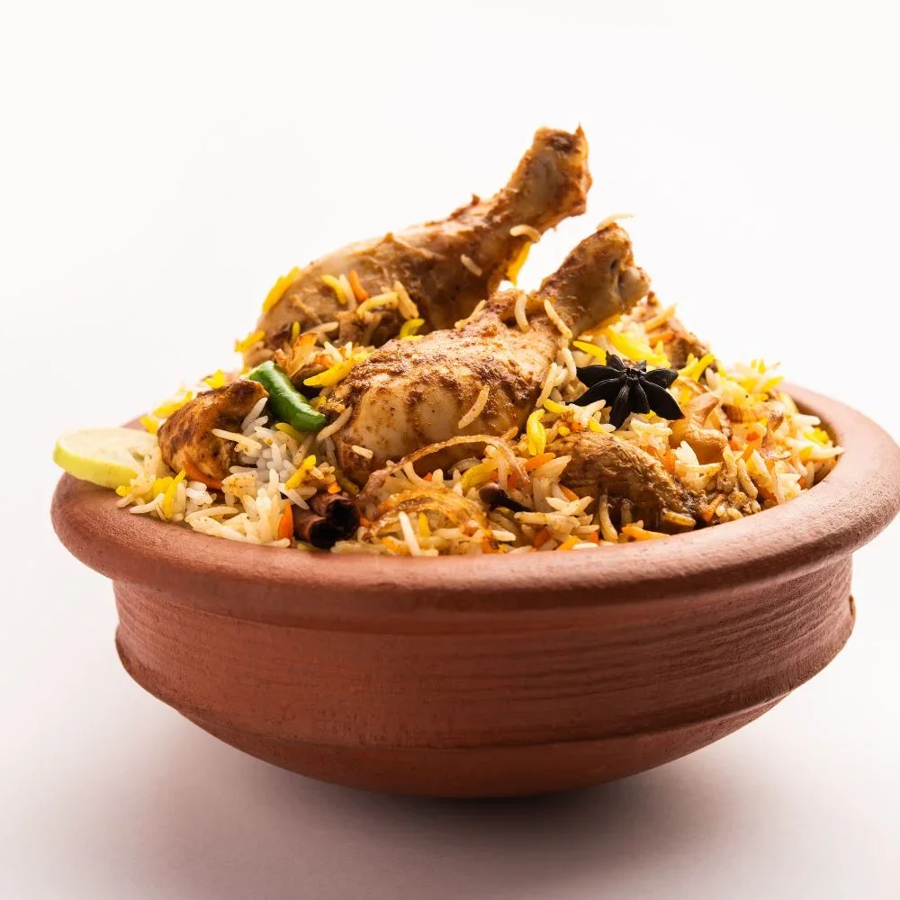Chicken biryani family